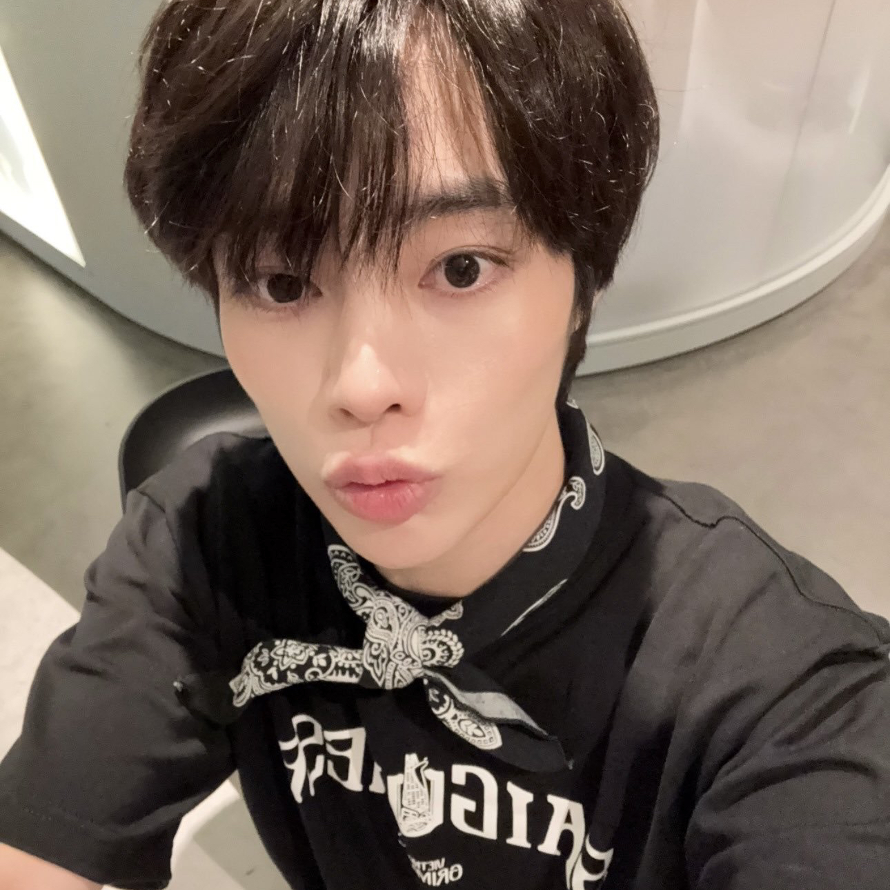 A moment captured by Hanbin (TEMPEST)'s fan