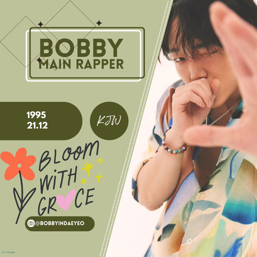 Recent activity shot of BOBBY (iKON)