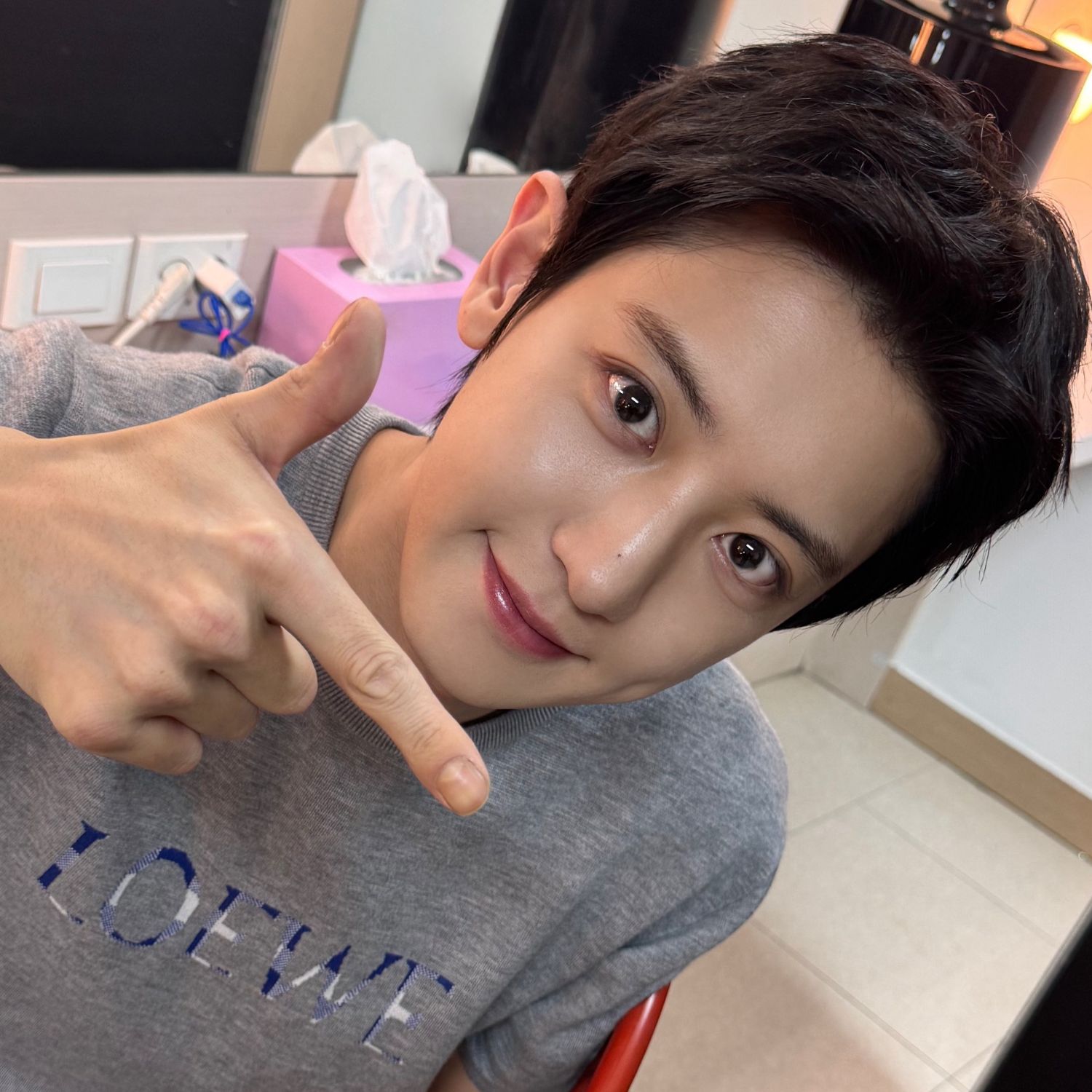 찬열 (EXO)의 비하인드 컷