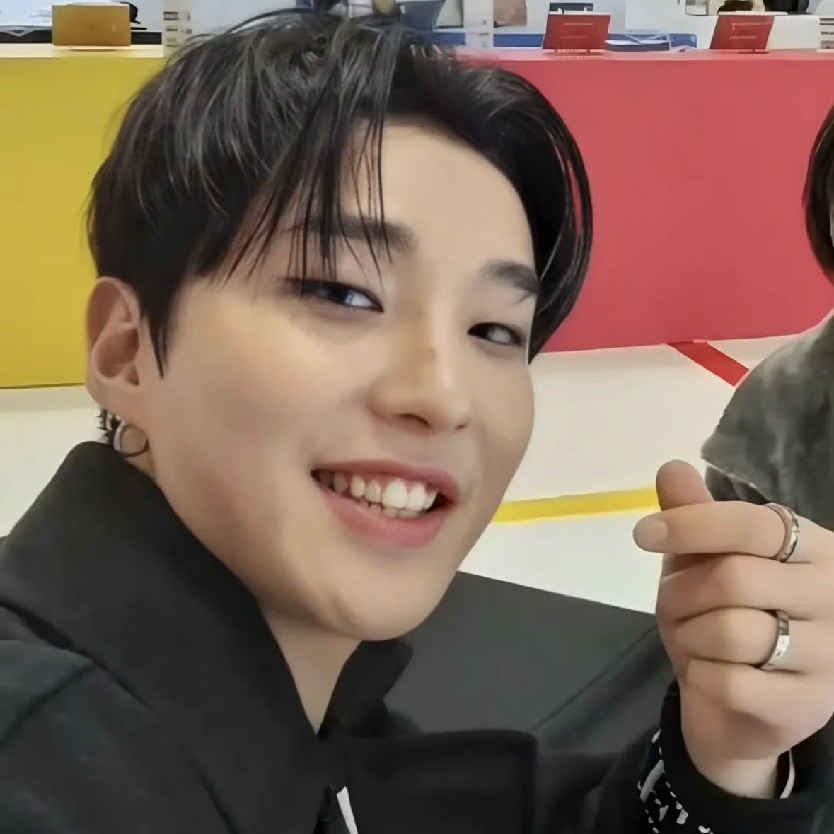 A moment captured by Jongup (B.A.P)'s fan