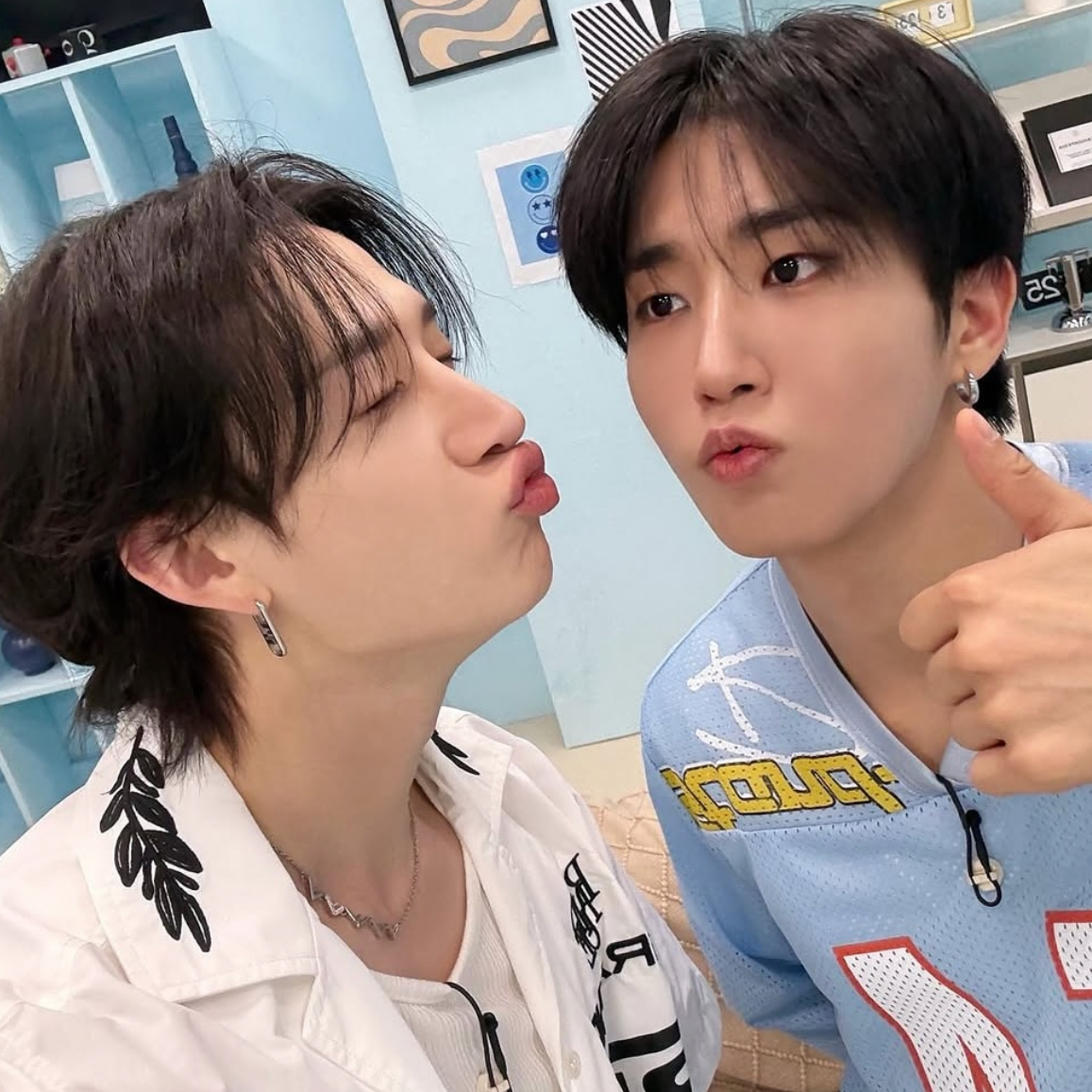 A moment captured by Bang Chan (Stray Kids)'s fan