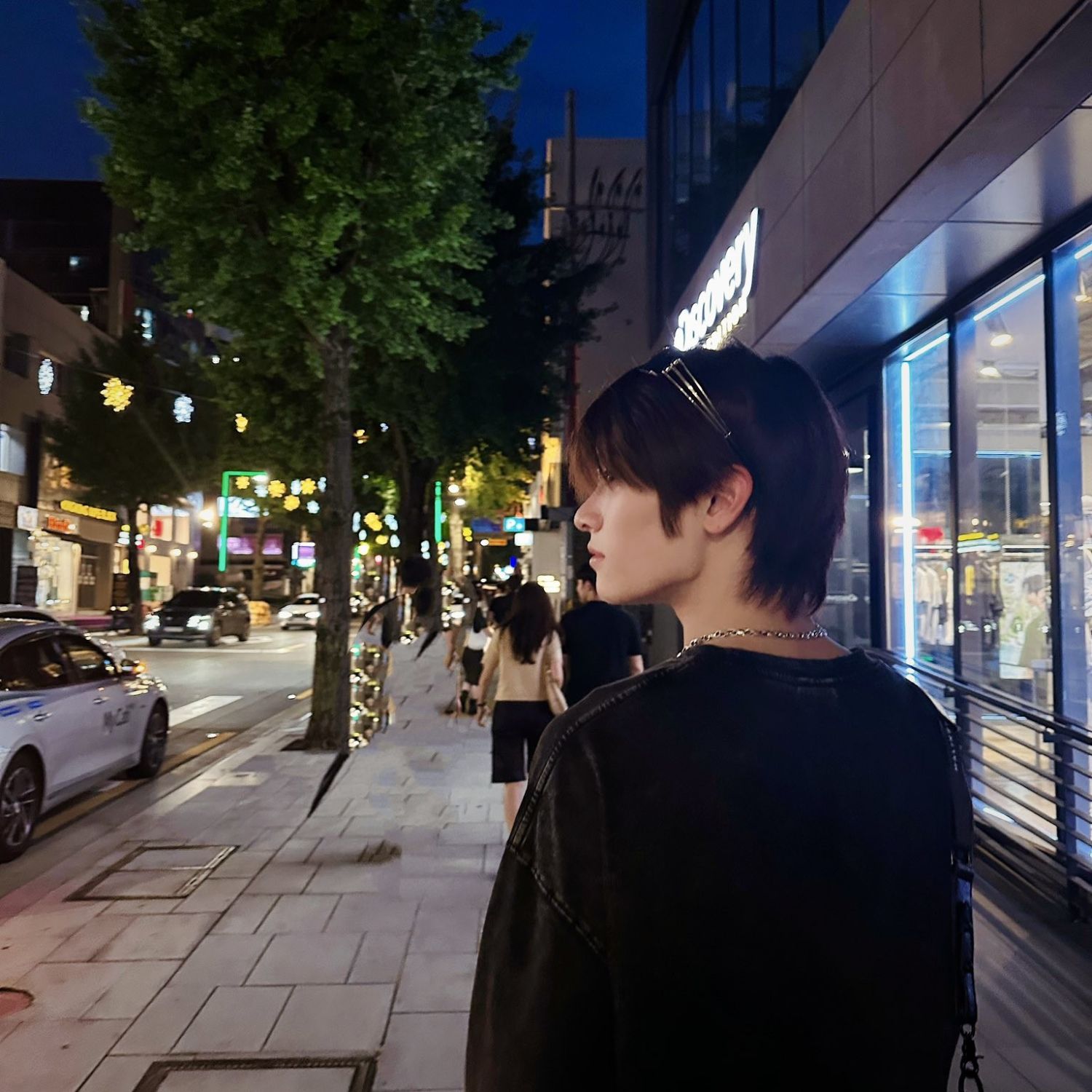 A moment captured by Chen Kaiwen's fan