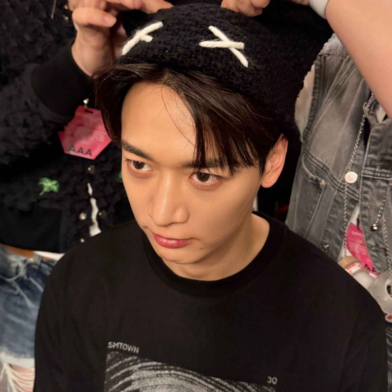 A moment captured by Minho (SHINee)'s fan