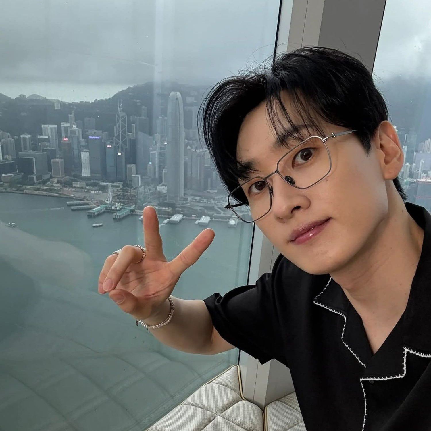 A moment captured by Eunhyuk (Super Junior)'s fan
