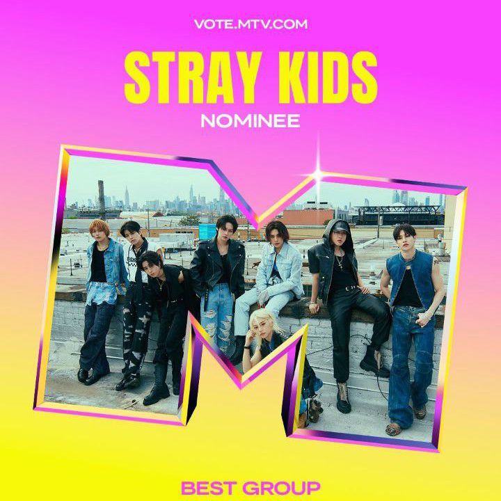 A moment captured by Stray Kids's fan