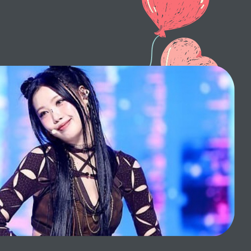 Behind-the-scenes cut of Soojin