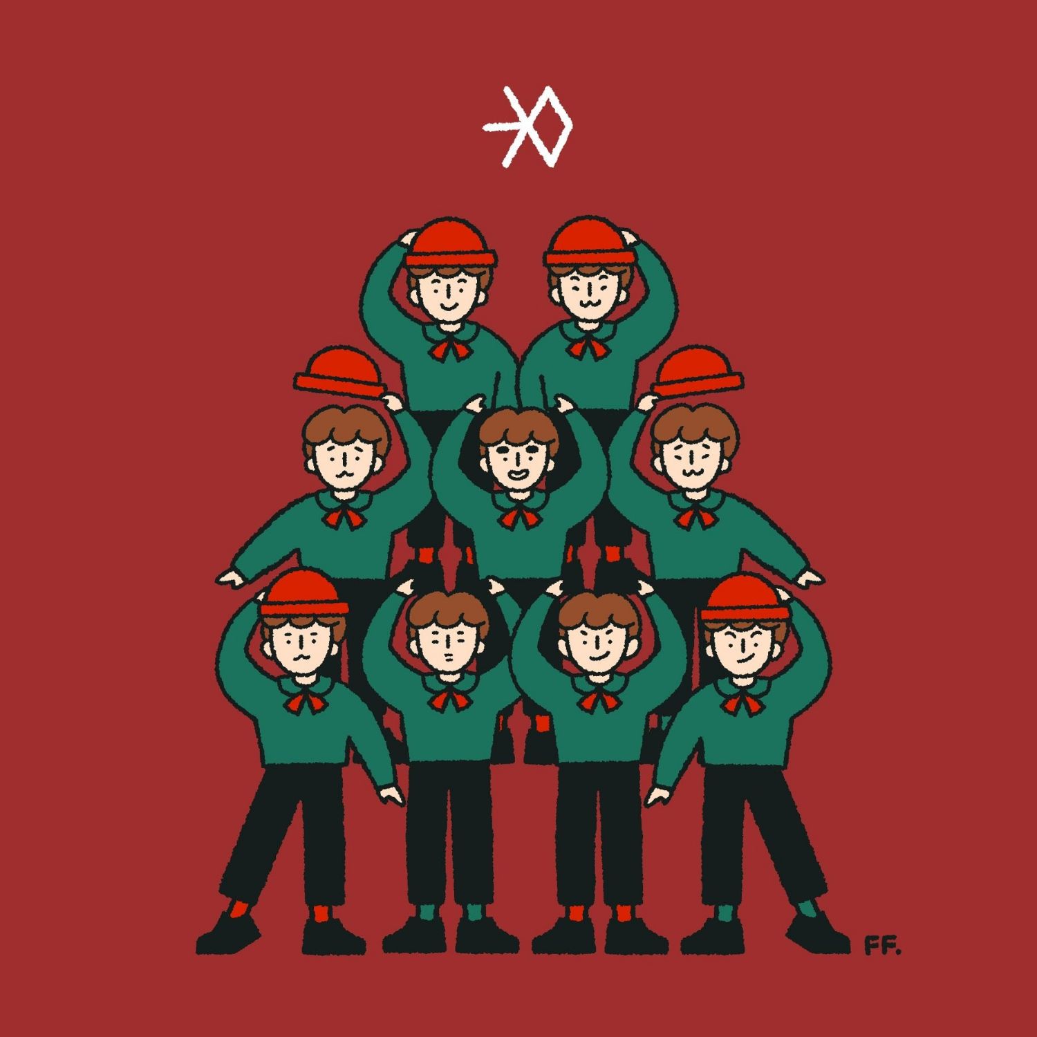 Potret di balik layar EXO