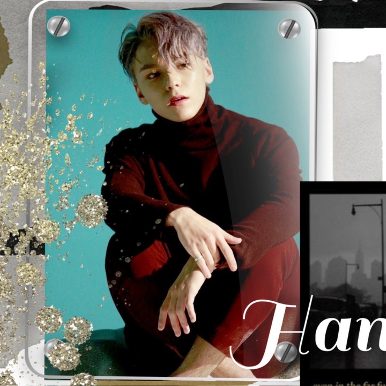 A moment captured by Vernon (SEVENTEEN)'s fan