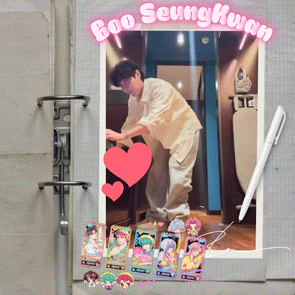 A moment captured by Seungkwan (SEVENTEEN)'s fan