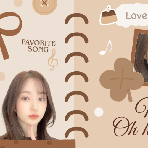 Behind-the-scenes cut of Haewon (NMIXX)