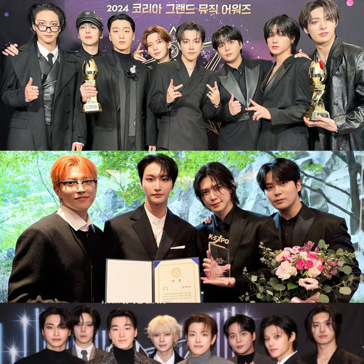 A moment captured by Yunho (ATEEZ)'s fan