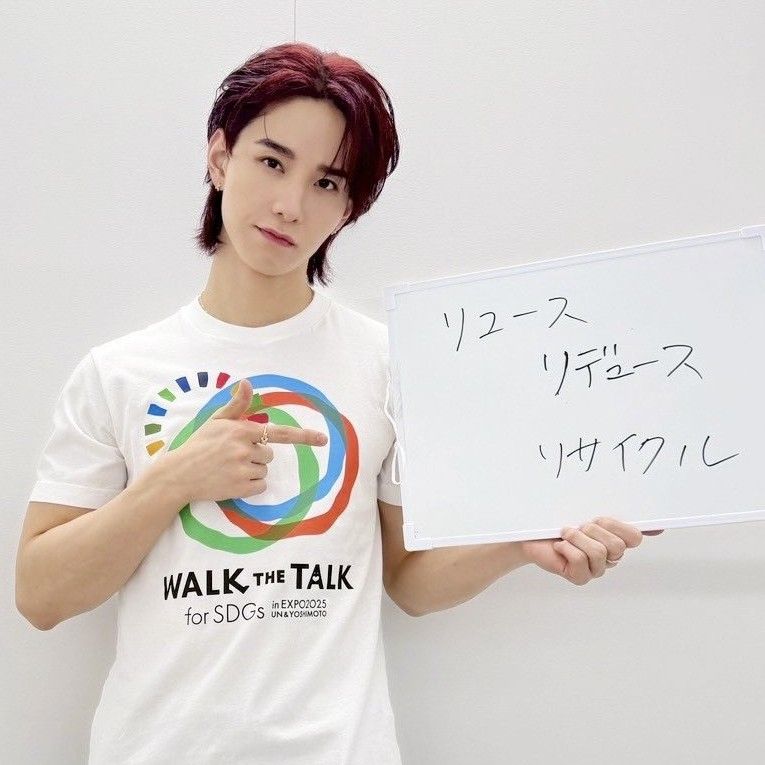 Behind-the-scenes cut of Sato Keigo (JO1)