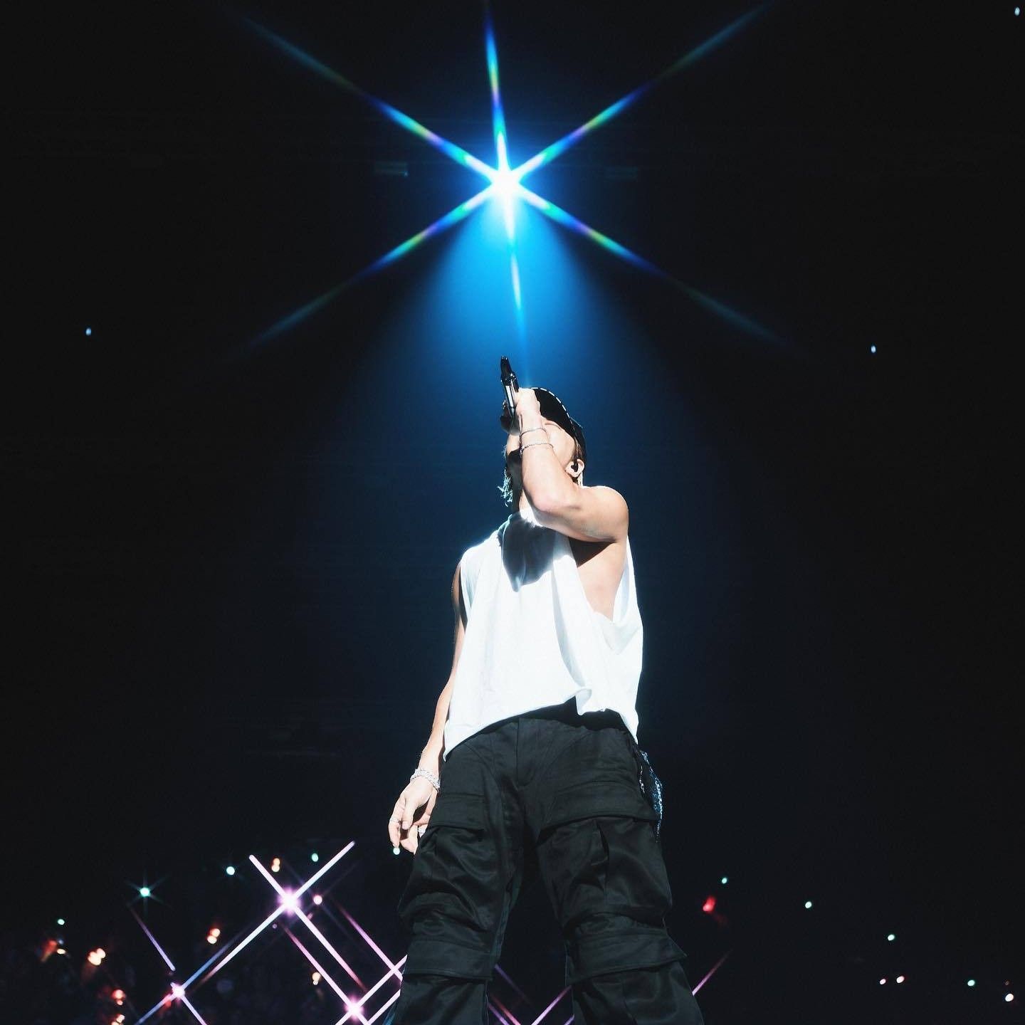 A moment captured by Taeyang (BIGBANG)'s fan