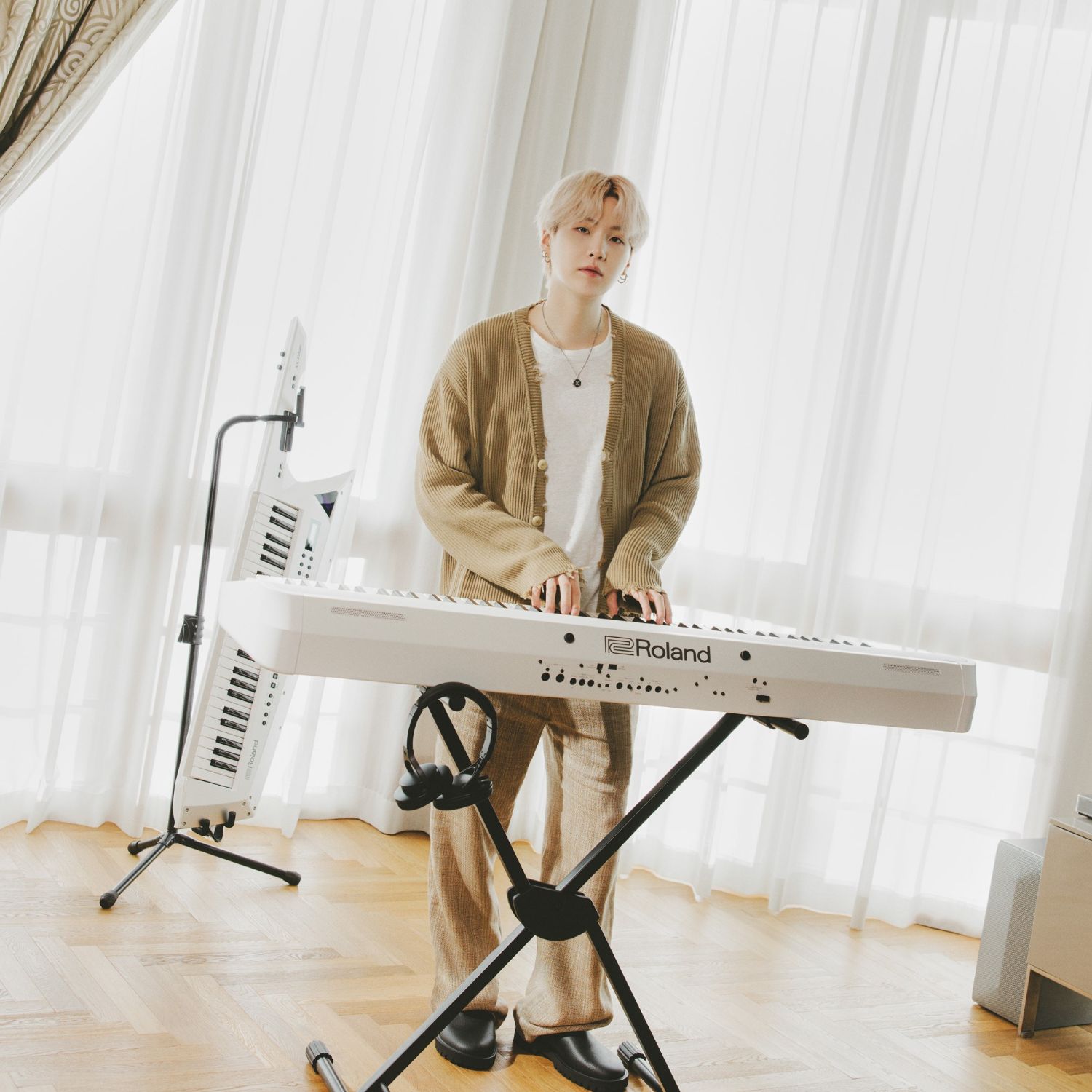 A moment captured by SUGA (BTS)'s fan