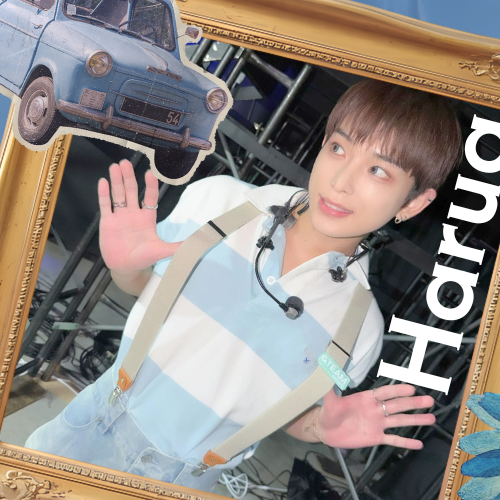 A moment captured by Harua (&TEAM)'s fan