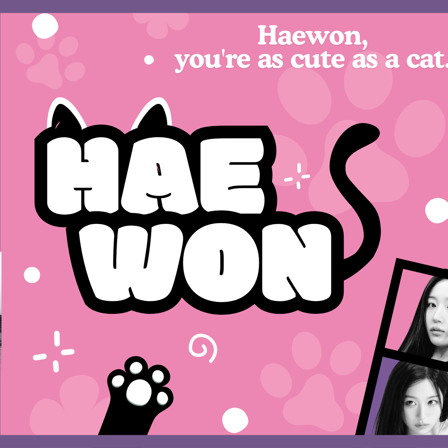 Recent activity shot of Haewon (NMIXX)