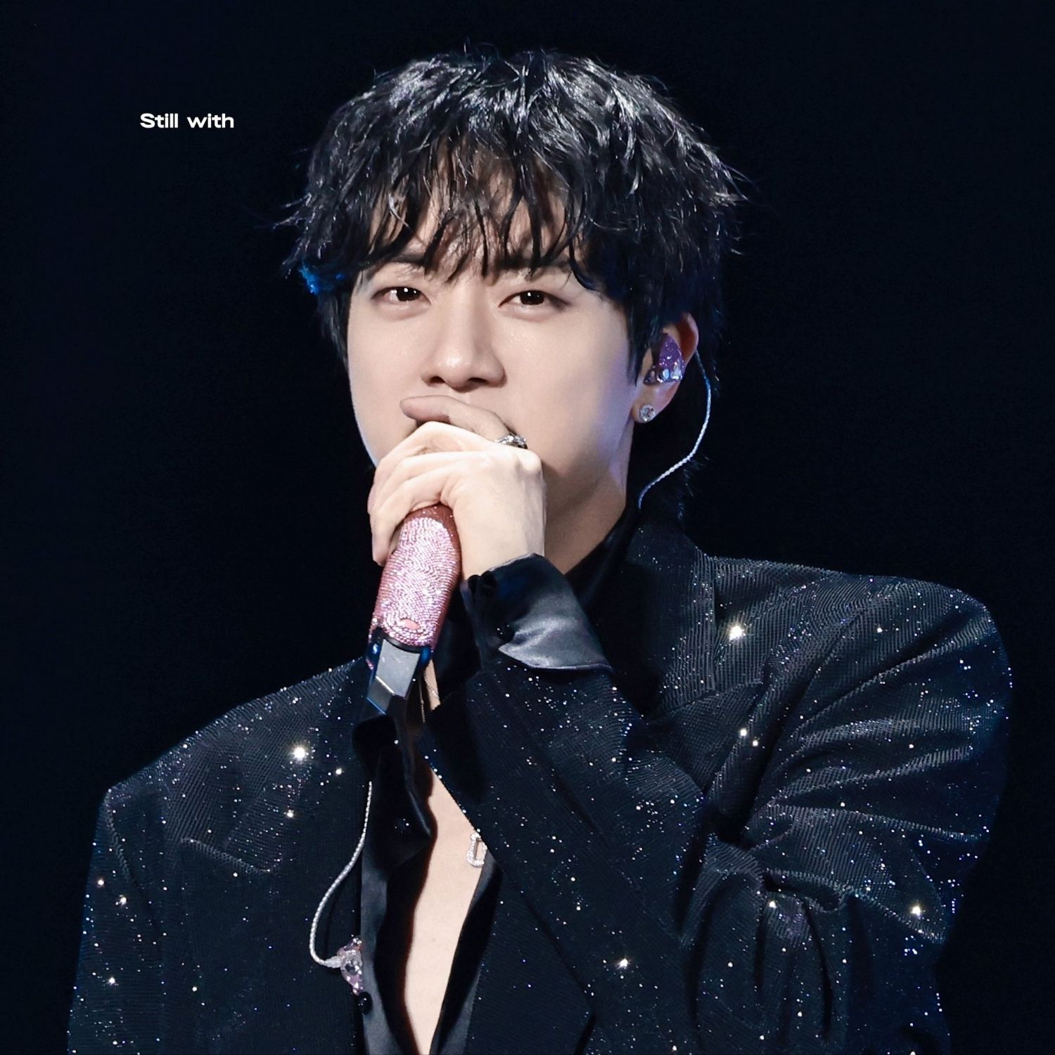 Recent activity shot of Jin (BTS)