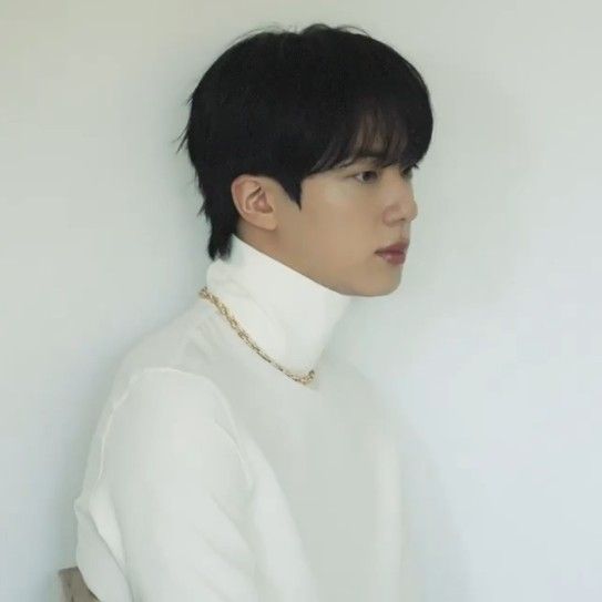 Recent activity shot of Jin (BTS)