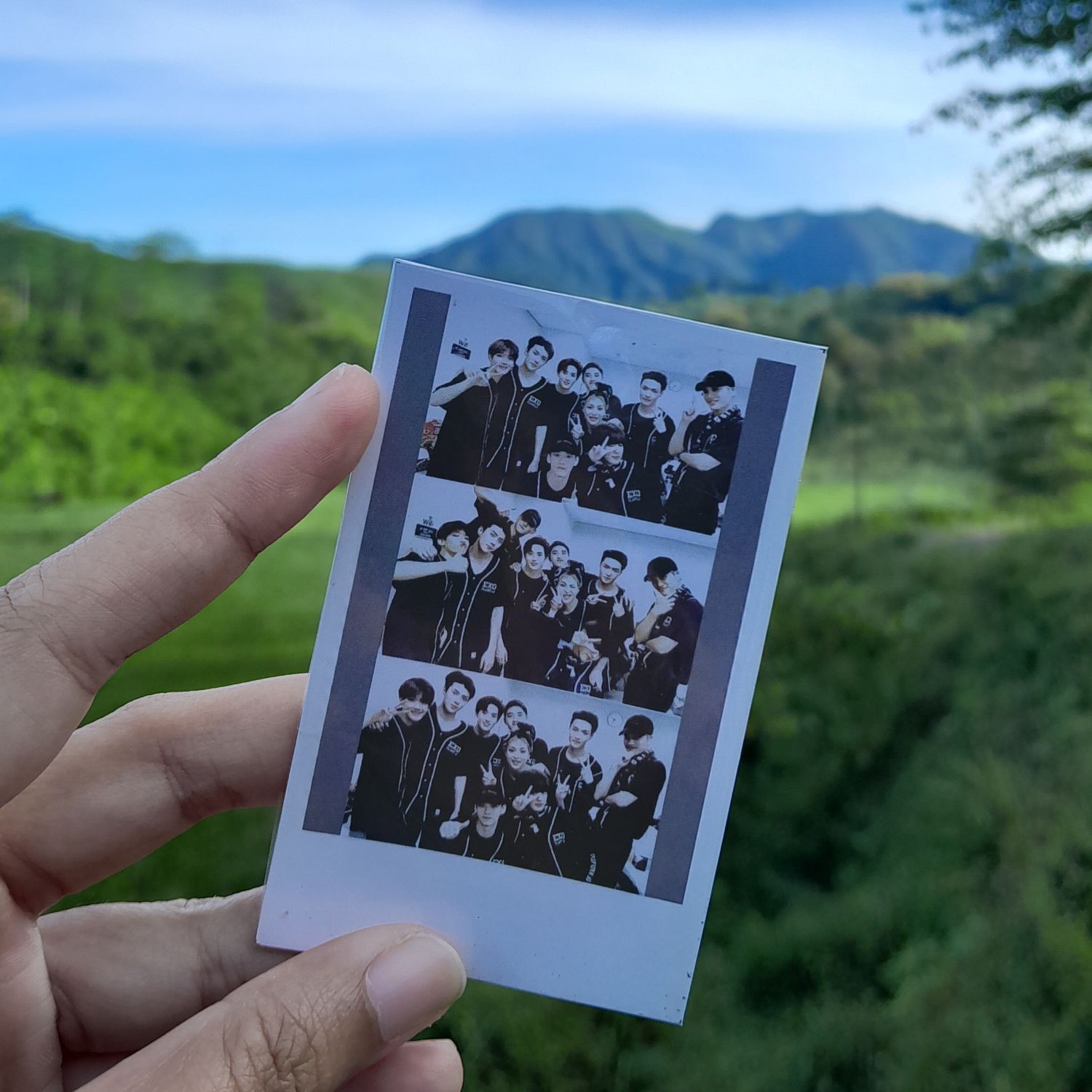 EXO의 비하인드 컷