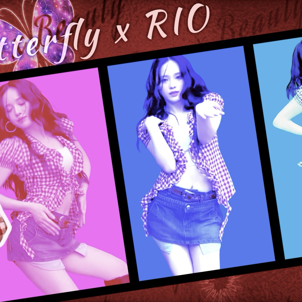 A moment captured by Rio (NiziU)'s fan