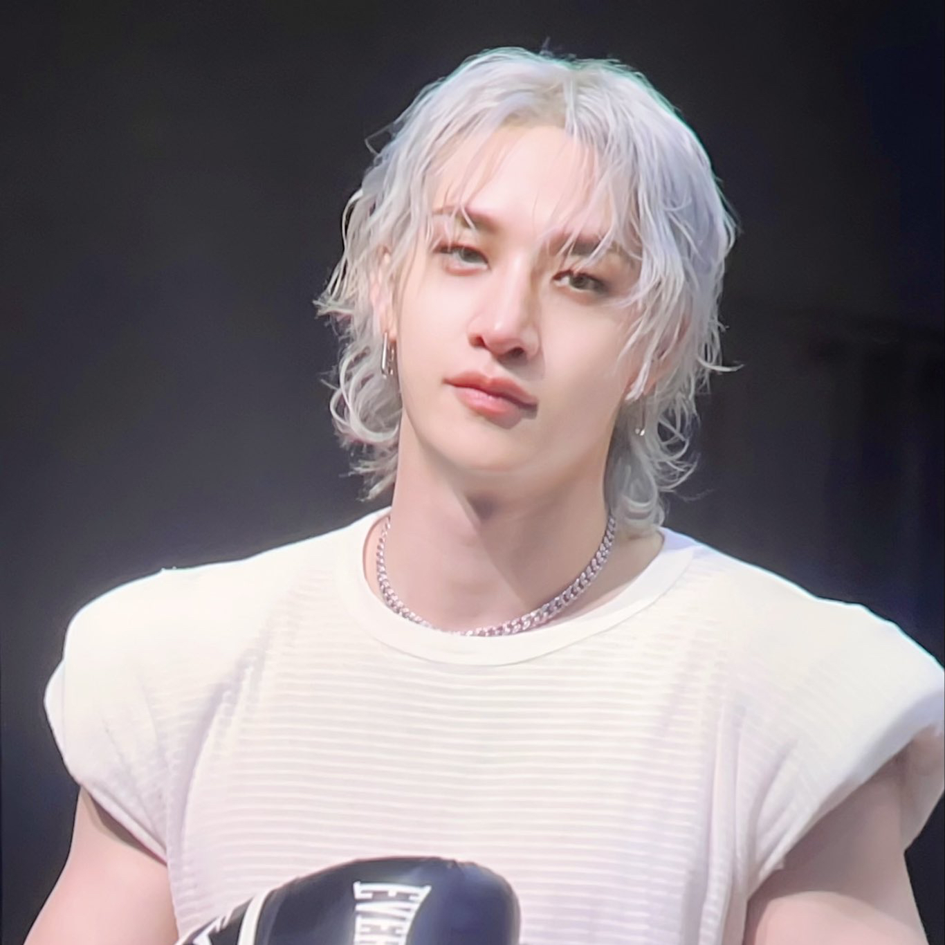 Recent activity shot of Bang Chan (Stray Kids)