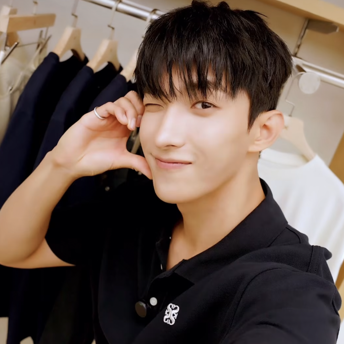 A moment captured by DK (SEVENTEEN)'s fan