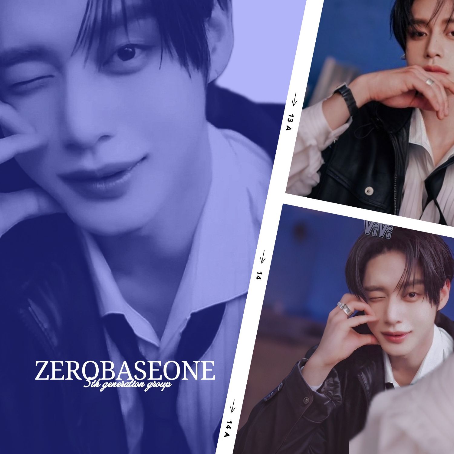 Recent activity shot of Kim Jiwoong (ZEROBASEONE)