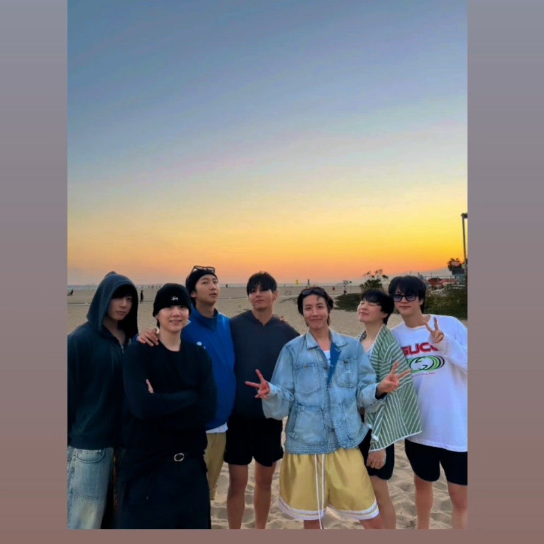 防彈少年團粉絲拍下的瞬間