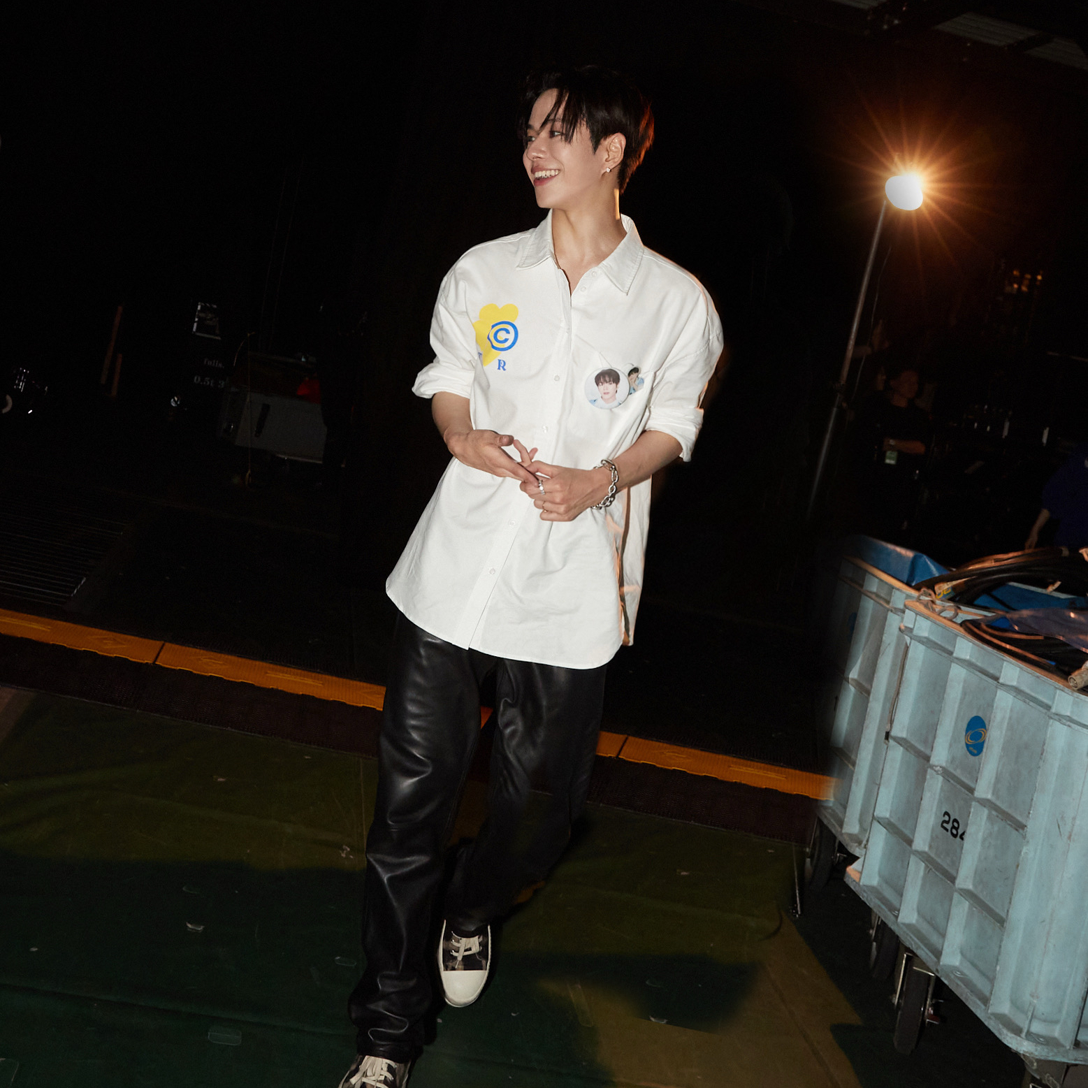 A moment captured by Yoon Jaehyuk (TREASURE)'s fan