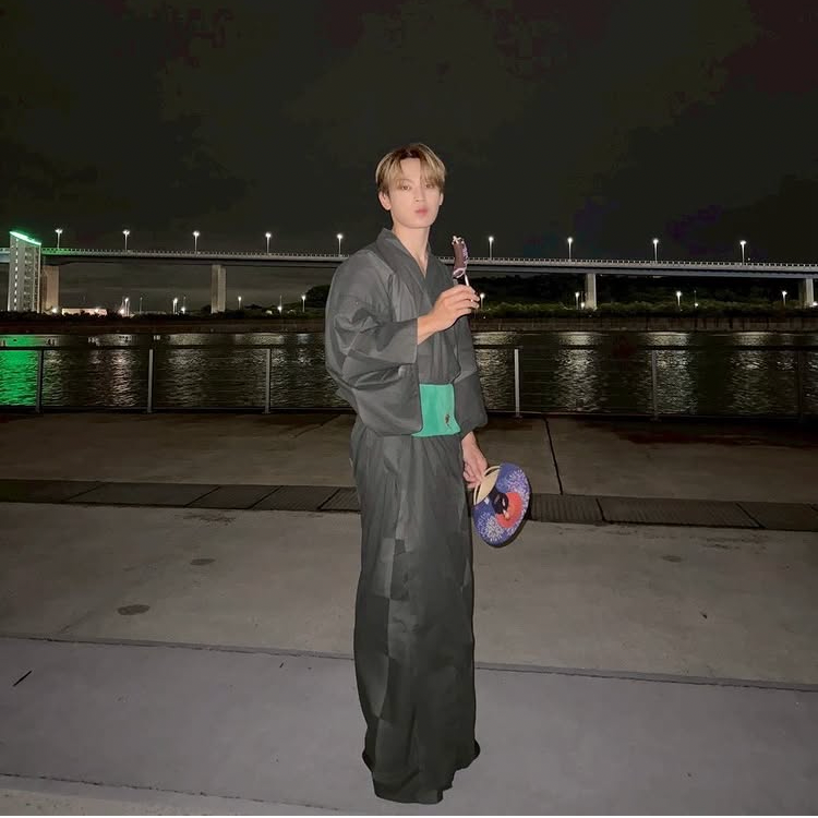 A moment captured by Yonashiro Sho (JO1)'s fan