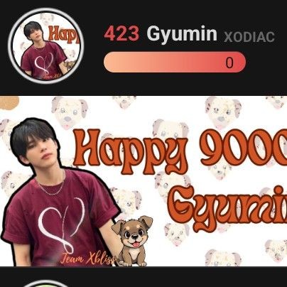 Signature photo of Gyumin (XODIAC) capturing their charm