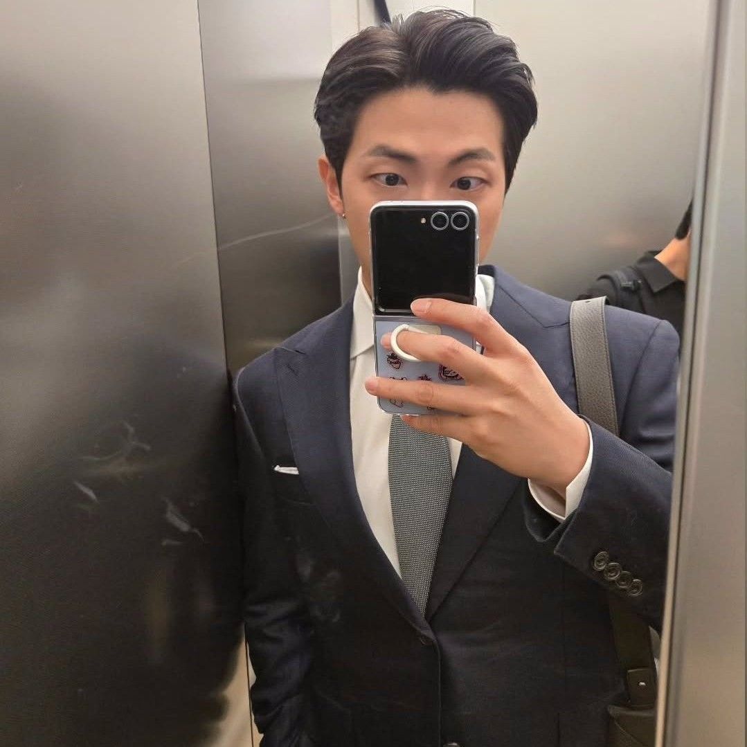 A moment captured by RM (BTS)'s fan