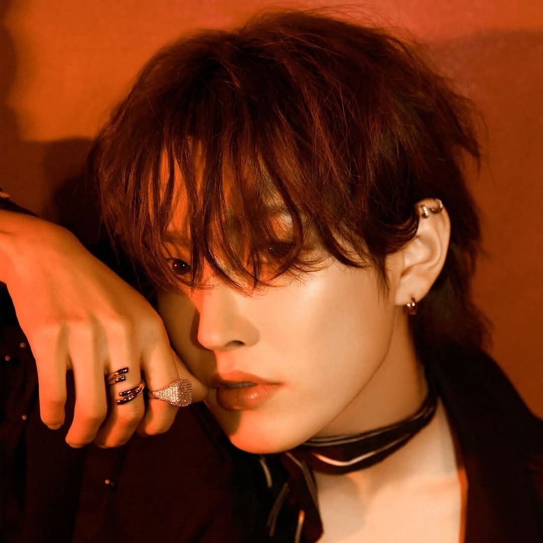 Recent activity shot of Hongjoong (ATEEZ)