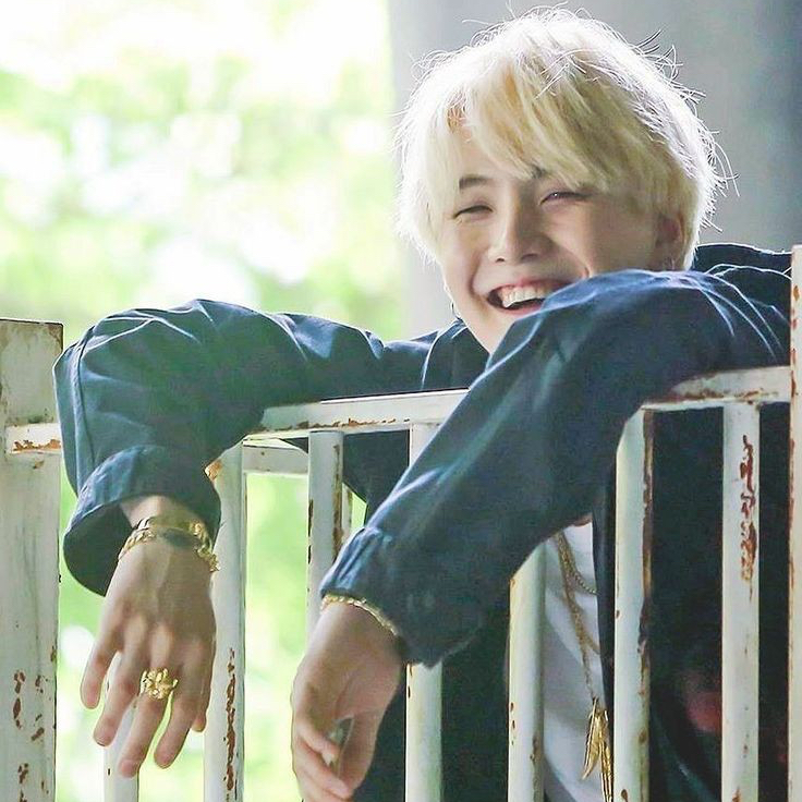 Recent activity shot of SUGA (BTS)