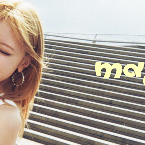 Behind-the-scenes cut of Mayuka (NiziU)