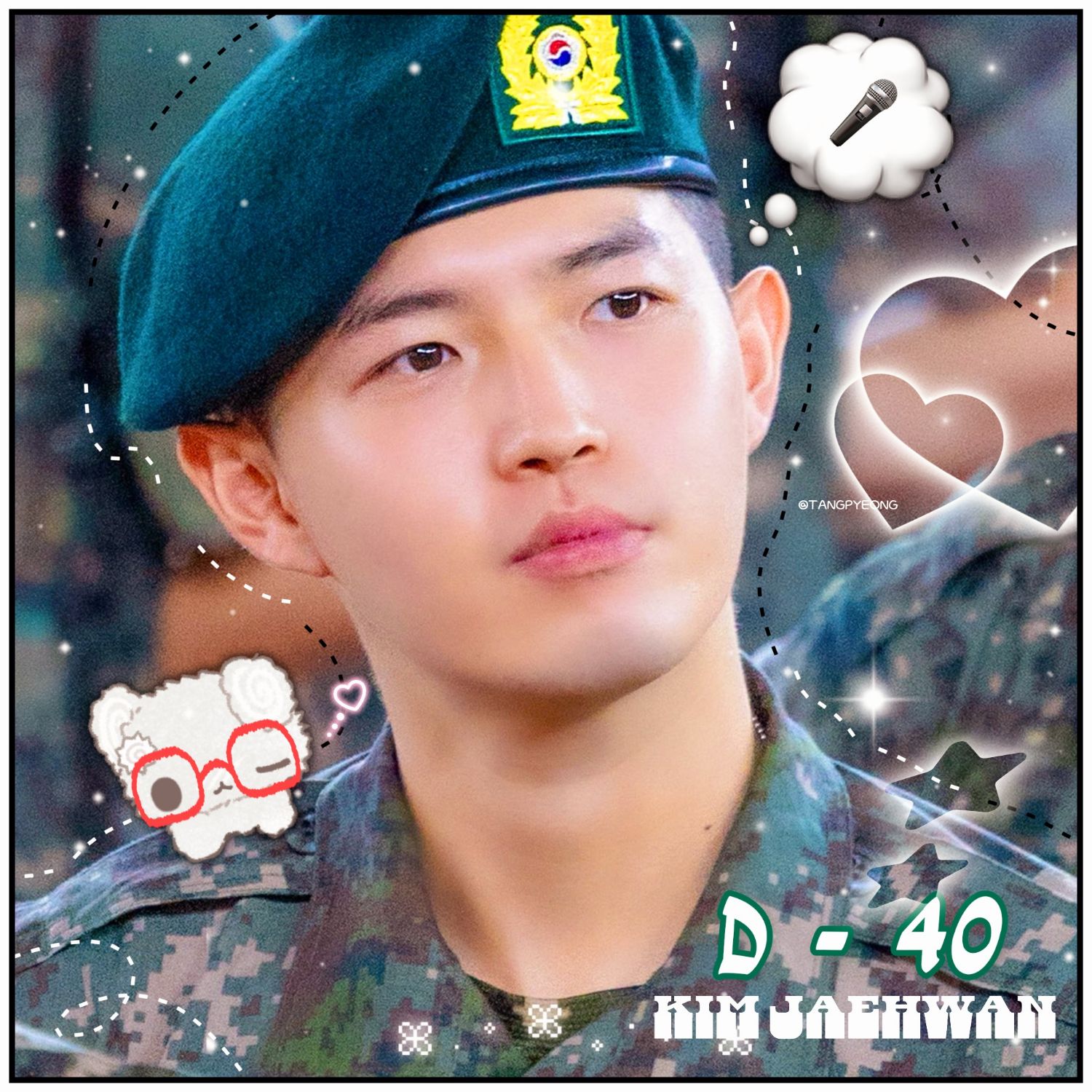 Foto terbaru Kim Jaehwan