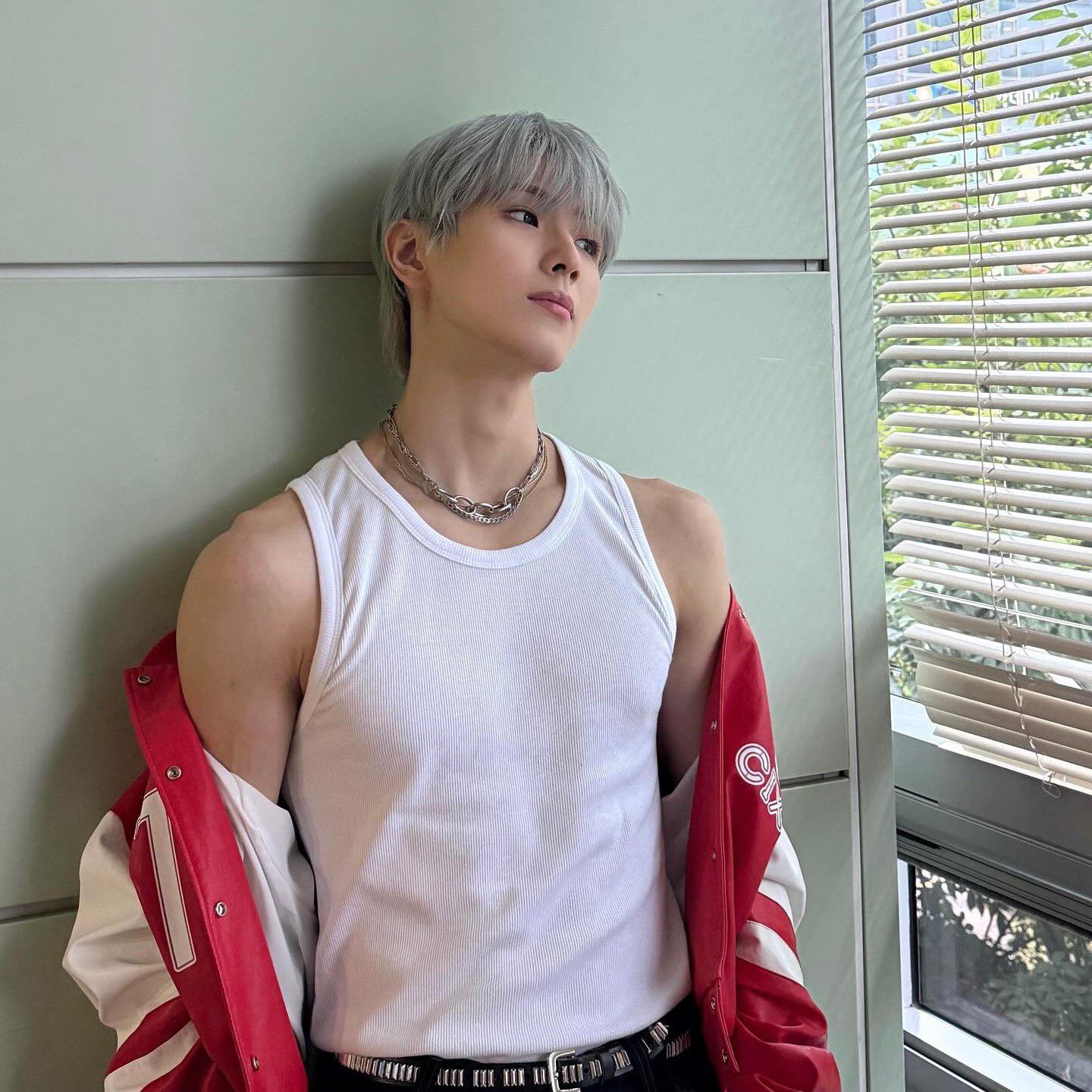 Recent activity shot of Yonghee (CIX)