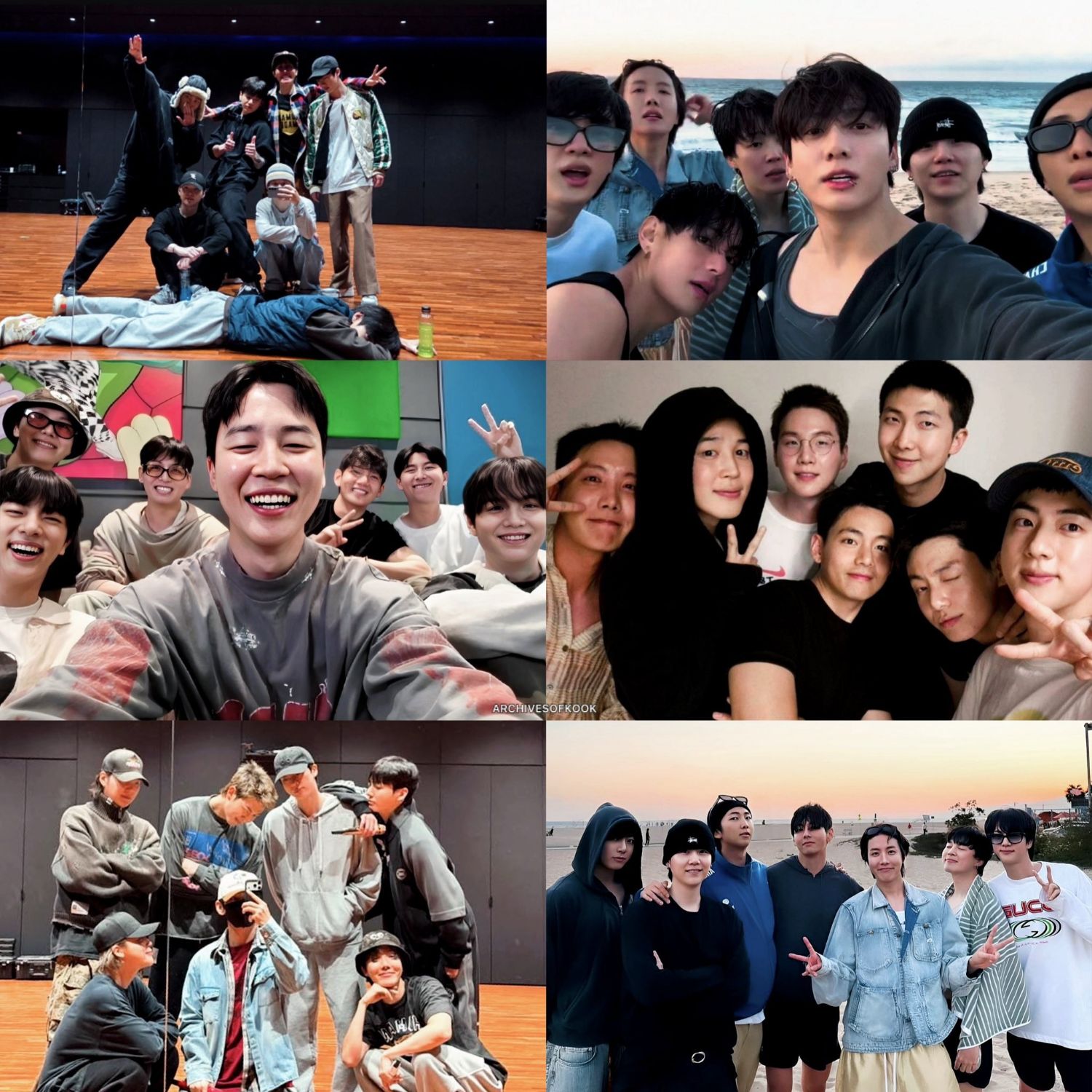 防弹少年团的最新照片