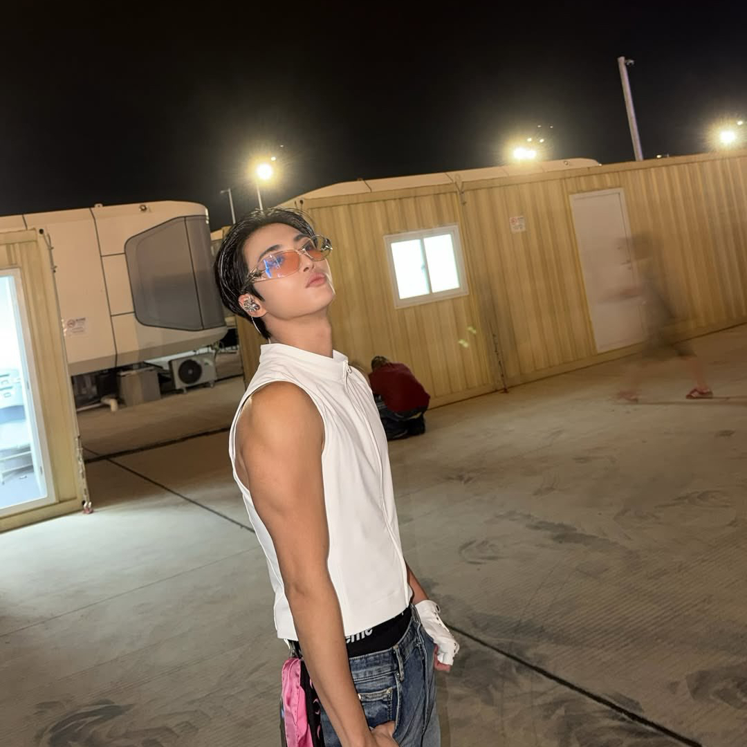 Recent activity shot of Seonghwa (ATEEZ)