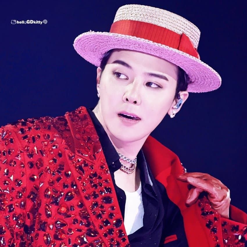 Recent activity shot of G-DRAGON (BIGBANG)