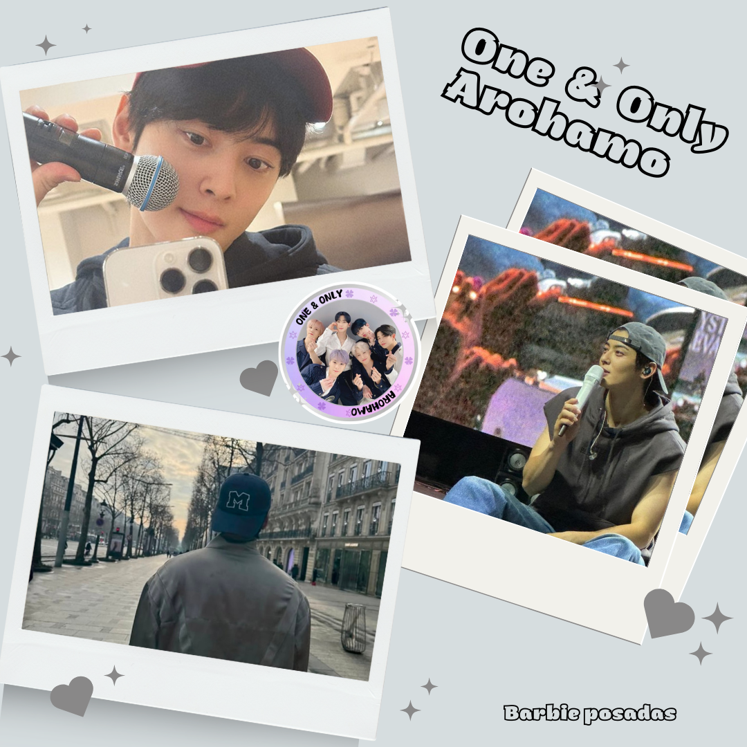 Recent activity shot of Eunwoo (ASTRO)