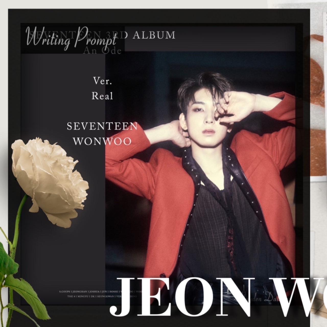 ウォヌ (SEVENTEEN)の舞台裏ショット