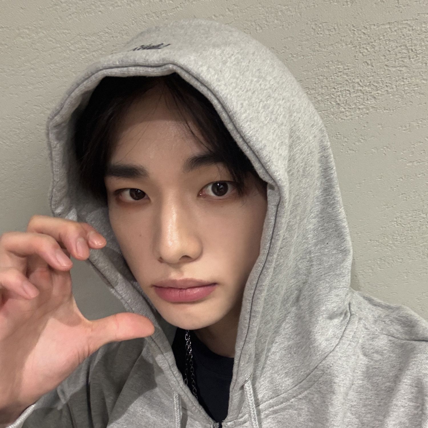 Recent activity shot of Hyunjin (Stray Kids)
