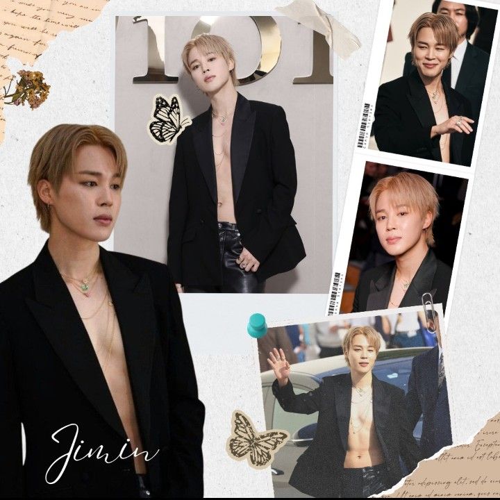 지민 (방탄소년단)의 비하인드 컷