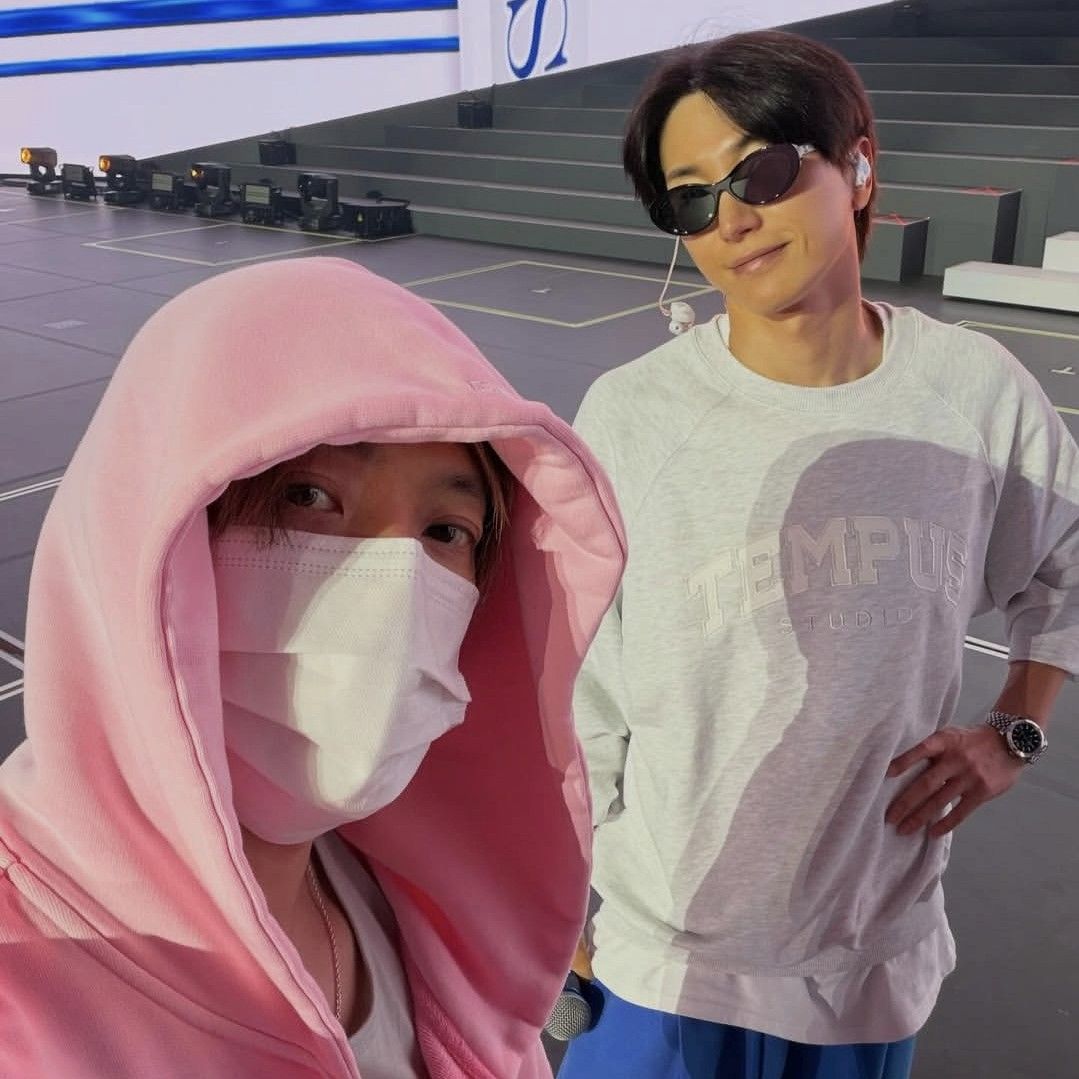 A moment captured by Leeteuk (Super Junior)'s fan