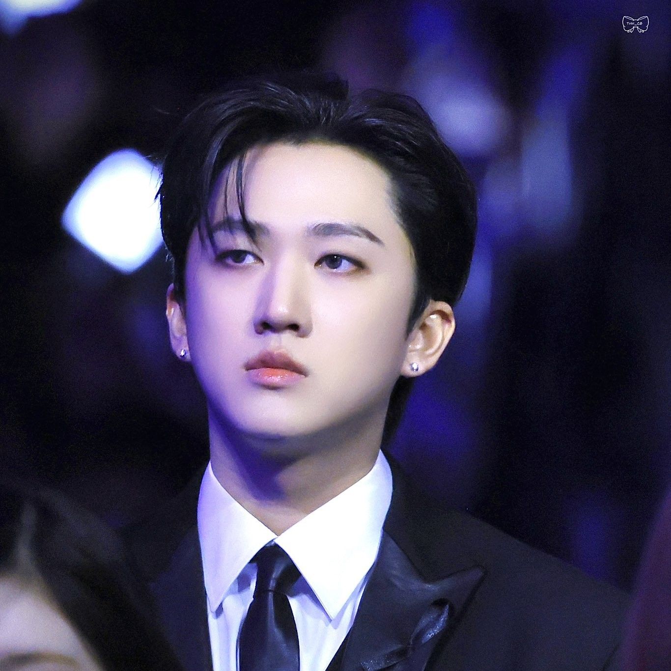 A moment captured by Changbin (Stray Kids)'s fan