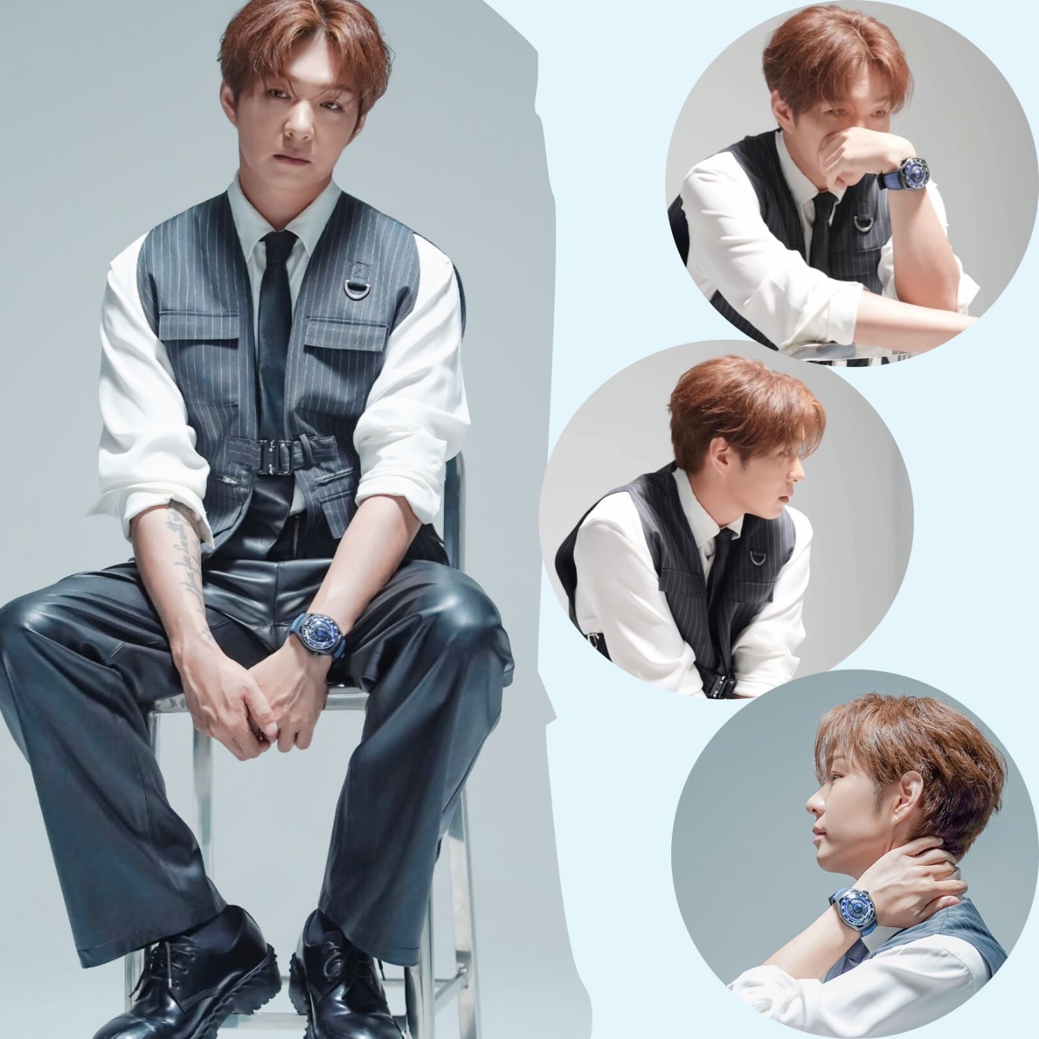 Recent activity shot of Lee Changsub (BTOB)