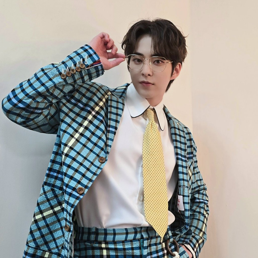 Recent activity shot of Xiumin (EXO)