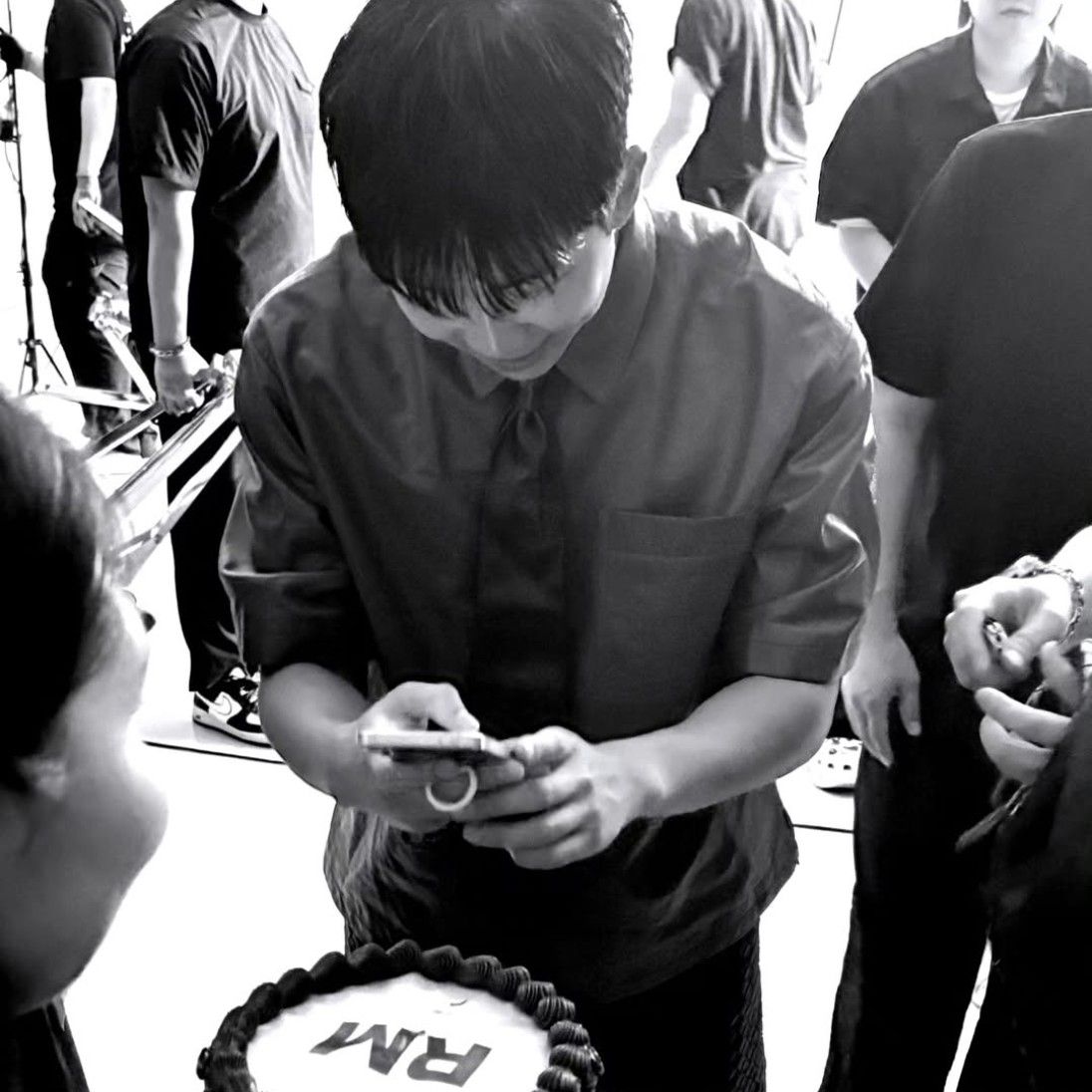 A moment captured by RM (BTS)'s fan