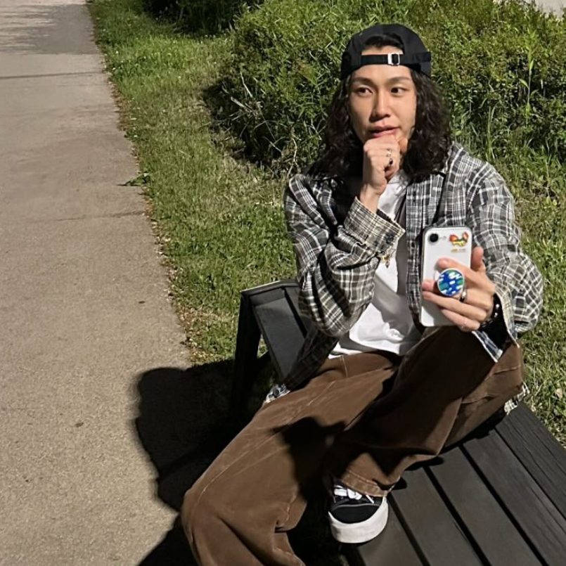 Behind-the-scenes cut of Jung Ilhoon
